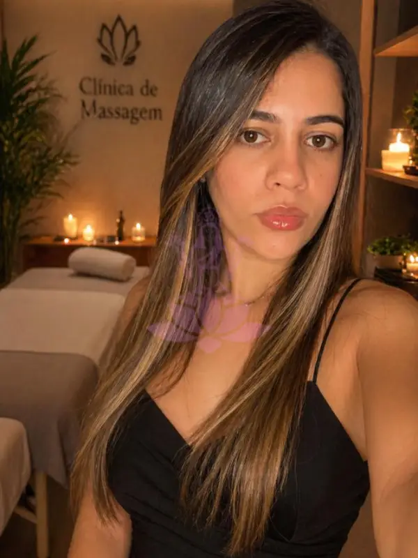 Safira, terapeuta da Massagens Carioca